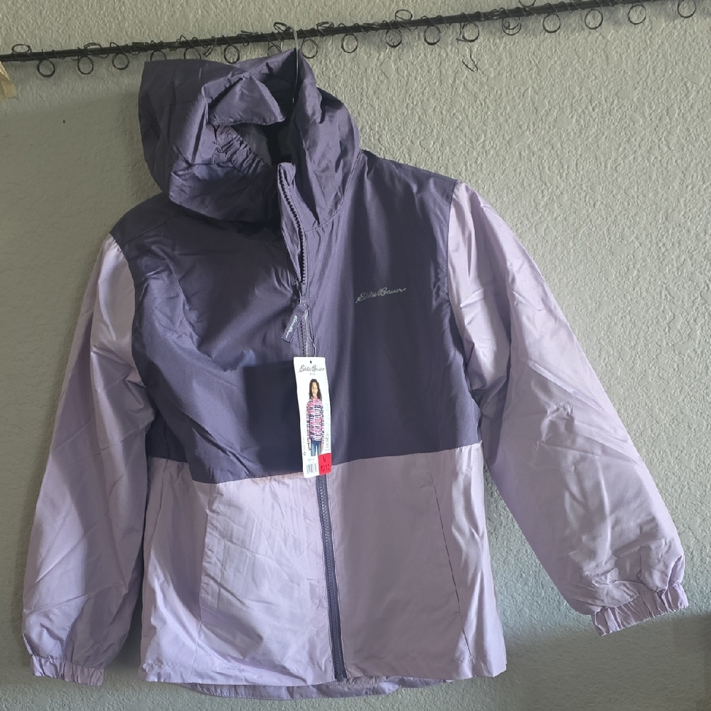 Eddie Bauer Light Weight 3-in One Jacket.water Resistent
